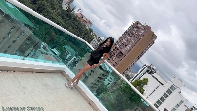 Cover for 'Skinny Isabella Bell. 2 On 1 Interracial. Hard And Fast Fucking . Gape Asshole'